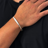 Seafarer's Knot Cuff (925 Sterling Silver) - Bracelet - Men's Jewellery