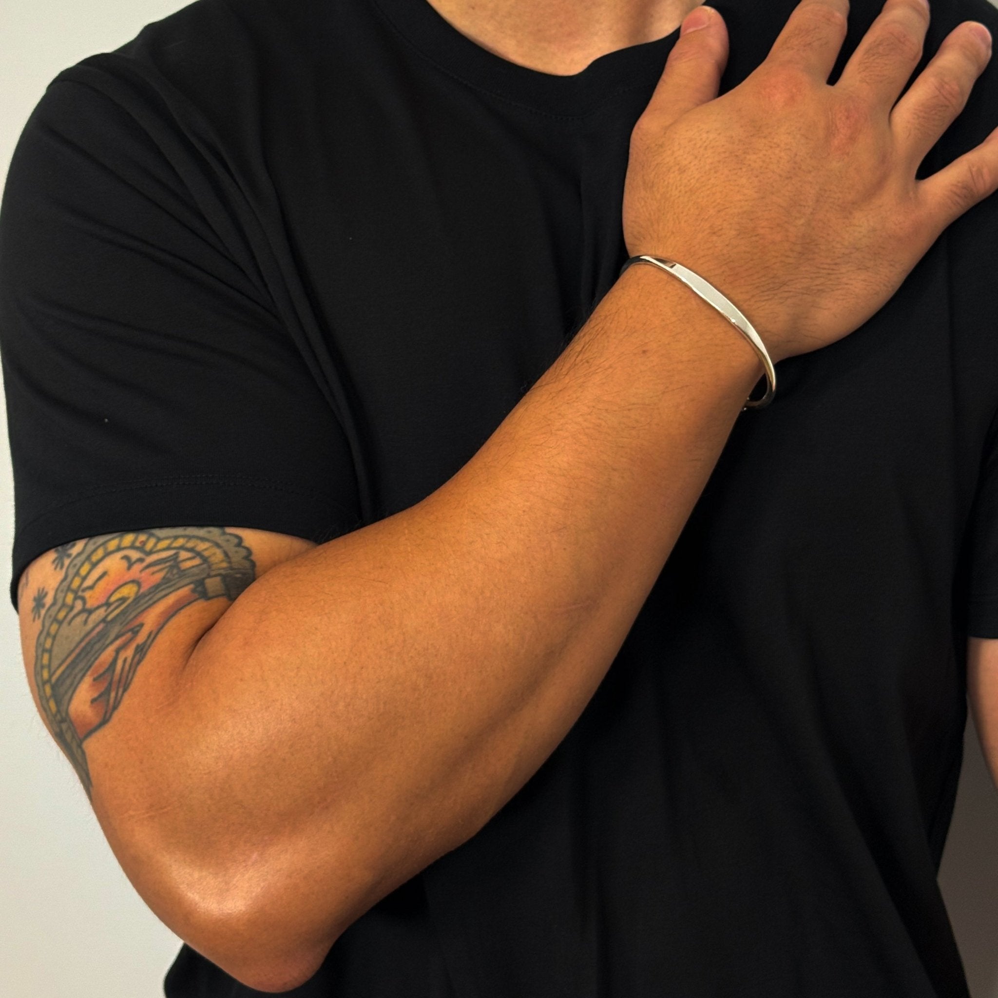 Seafarer's Knot Cuff (925 Sterling Silver) - Bracelet - Men's Jewellery