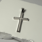 Templar Cross Pendant (925 Sterling Silver) – Oxidized Cross Pendant - Pendant - Men's Jewellery