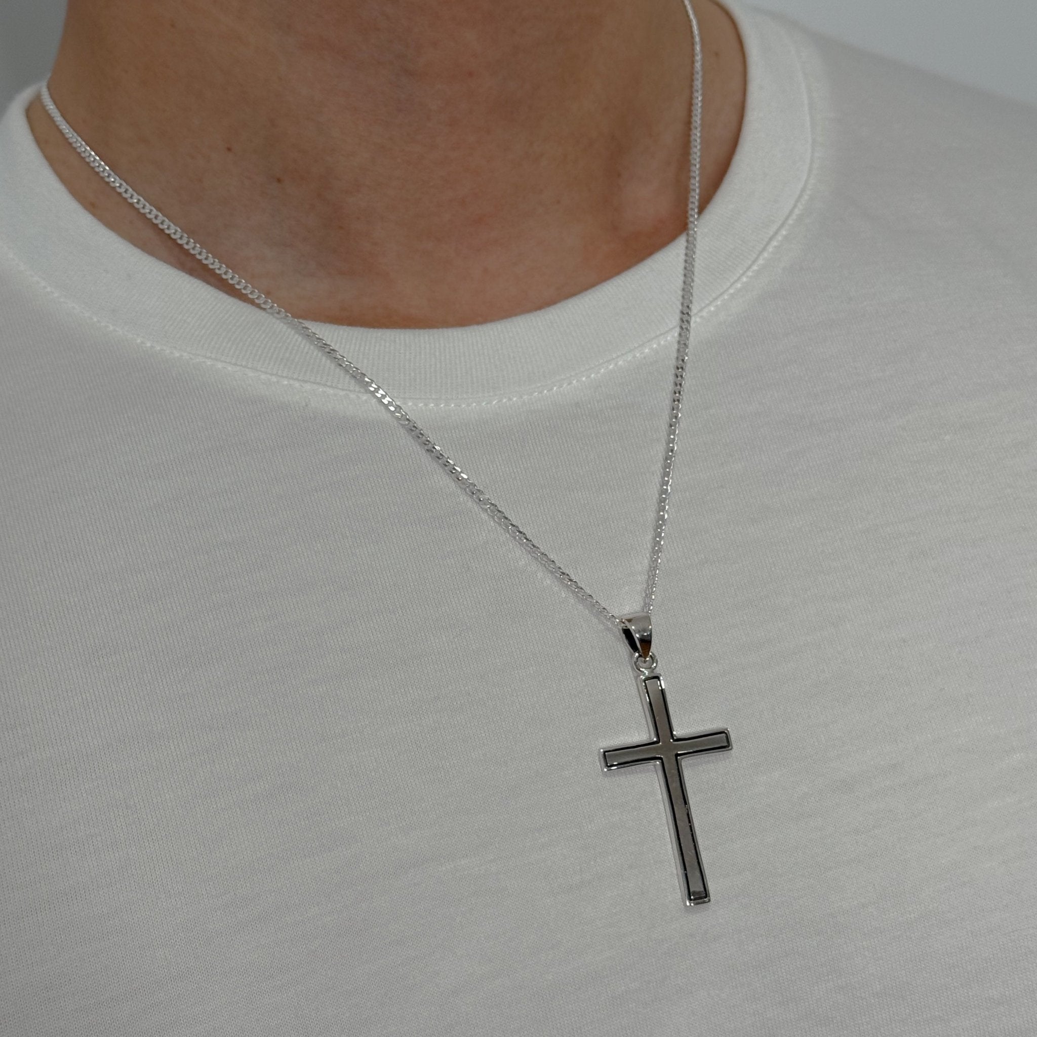Templar Cross Pendant (925 Sterling Silver) – Oxidized Cross Pendant - Pendant - Men's Jewellery