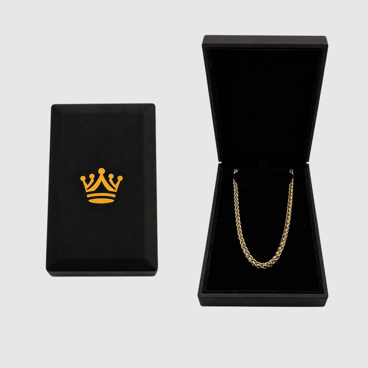 Wheat Chain - 5mm (Gold) - Chain - Men's Jewellery