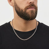 Wheat Chain - 5mm (Silver) - Chain - Men's Jewellery