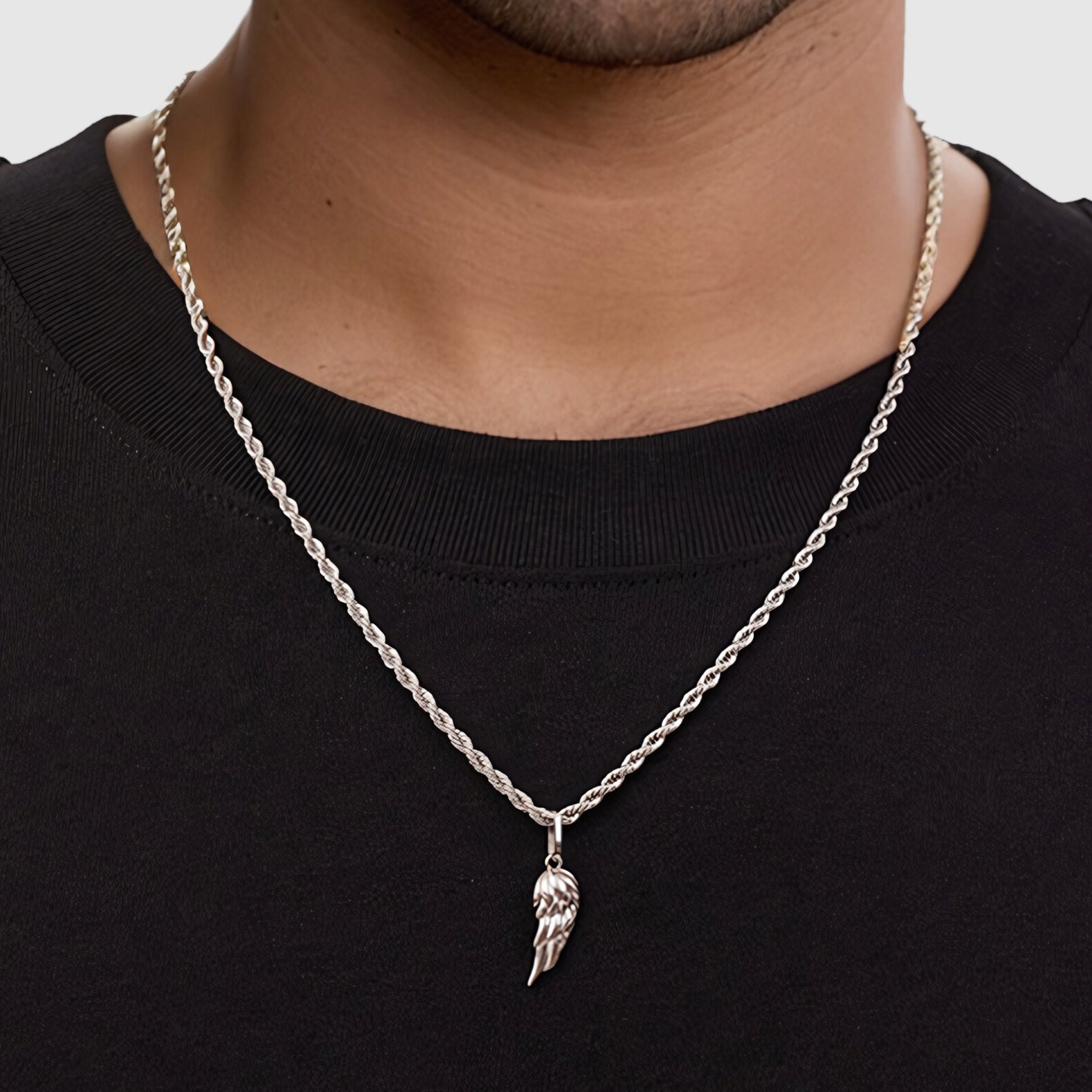 Wing (Silver) - Pendant - Men's Jewellery