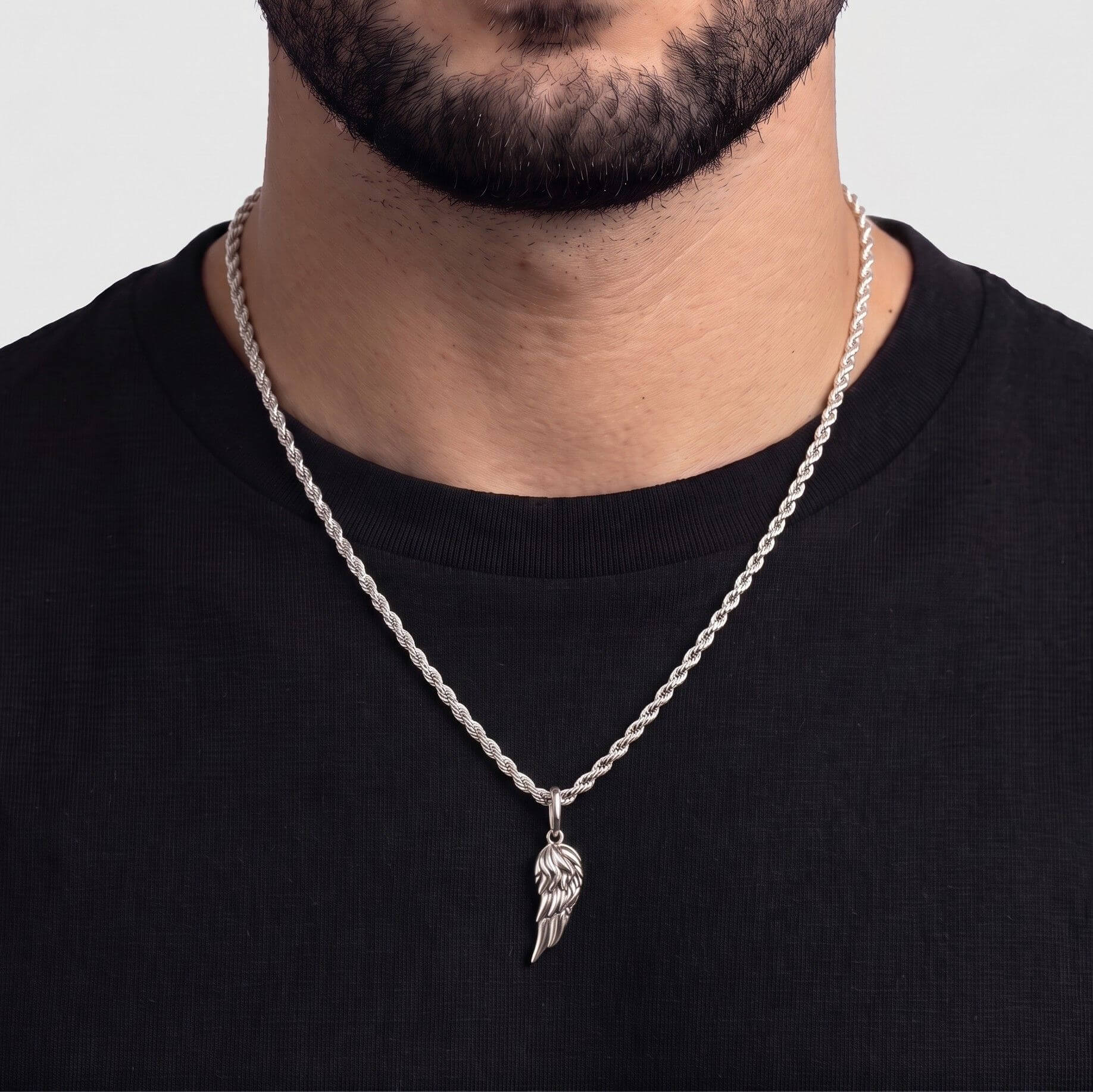 Wing (Silver) - Pendant - Men's Jewellery